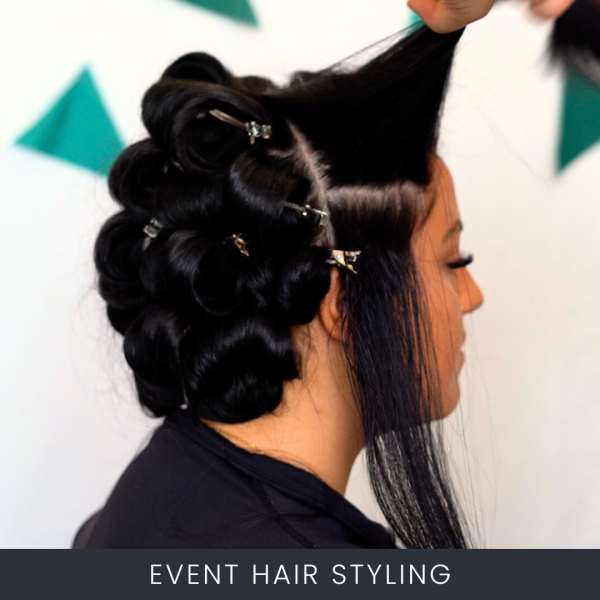 event hair styling