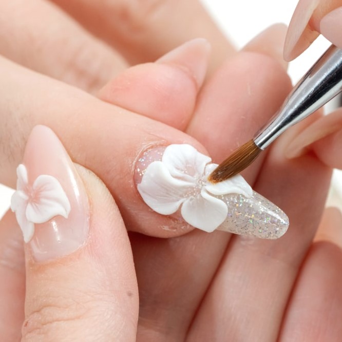 Online Acrylic 3D Nail Art Course